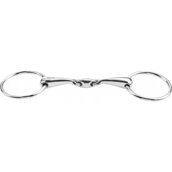 Udidlo pro koně BUSSE Udidlo stihlové dvakrát lomené Edelstahl BUSSE, 18 mm 16,5 cm