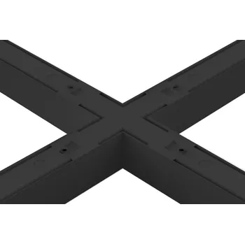 LED páska Ledshopik Příslušenství pro svítidlo LINER - X spojení - Barevná varianta - ČERNÁ