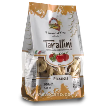 Trvanlivě pečivo iI Grano d´Oro di Puglia Tarallini pizza kroužky 200 g