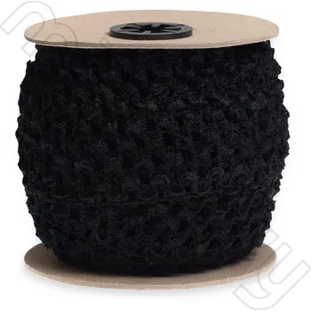Textilní guma Tutu pruženka černá