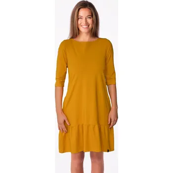 Dámské šaty CityZen - ADA Dámské šaty hořčicové 38
