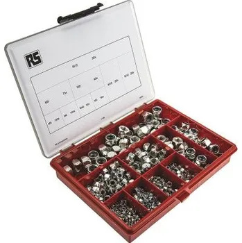 Matice Krabička na matice, počet kusů: 495, Ocel samojistné RS PRO