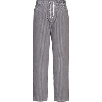 Gastro oděv PORTWEST Kuchařské kalhoty Bromley Chefs Velikost: L, Barva: černá kostka