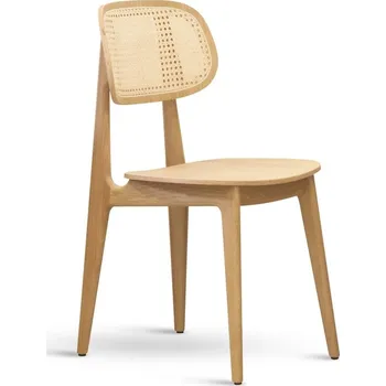 Jídelní židle Židle jídelní s výpletem BUNNY R dub masiv