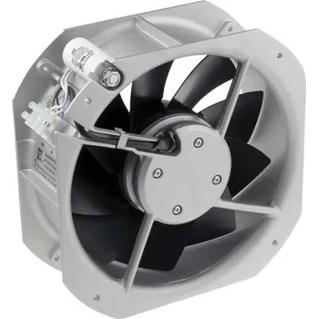 Průmyslový ventilátor RS PRO Axiální ventilátor, 230 V AC, AC, průtok vzduchu: 1019.4m³/h, 80W, 0.35A, 225 x 225 x 80mm