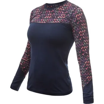 dámské triko Sensor Impress, deep blue/origami - vel. S 116272