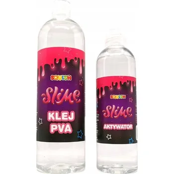 kreativní sada Sada na výrobu slizu Squish 2x PVA lepidlo 500 ml + aktivátor 250 ml