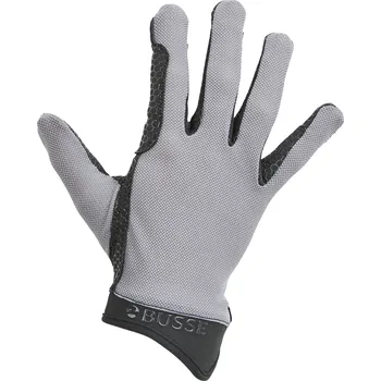 Jezdecké rukavice BUSSE Rukavice jezdecké Valea BUSSE, grey/black L