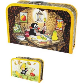 Školní kufřík KAZETO Kufřík dětský školní KRTEK (Krteček) a hruška velký KUFŘÍK 35cm | 27