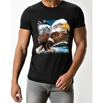Pánské tričko Tričko s Orlem , Orel bělohlavý M (Trička Moon River)
