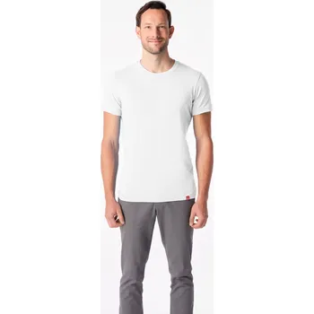 CityZen - DAVOS Pánské tričko slim bílé M