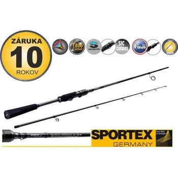 Výprodej Přívlačový prut SPORTEX Black Arrow G-3 spin 2-díl 300cm / 100g SPORTEX 187-146305