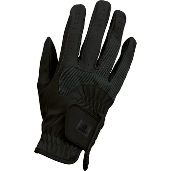 Jezdecké rukavice BUSSE Rukavice jezdecké Classic Stretch BUSSE, pro dospělé, černé XXL