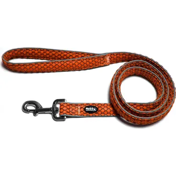 Vodítko pro psa Nobby ploché vodítko MESH AIR oranžová M-L 120cm