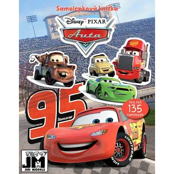 samolepka JIRI MODELS Knížka samolepková Auta (Cars) | AS16