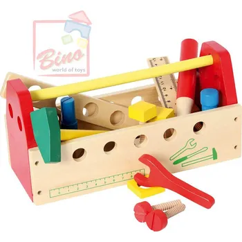 Dřevěná hračka BINO DŘEVO Brašna pracovní * DŘEVĚNÉ HRAČKY * | AS72