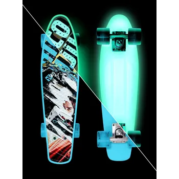 Pennyboard Street Surfing Street Surfing BEACH BOARD Glow Rough Poster