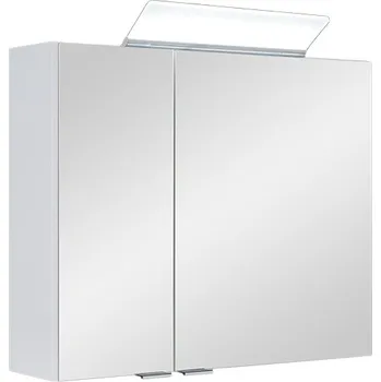 Koupelnový nábytek BPS-koupelny Zrcadlová skříňka závěsná s LED osvětlením Luisa W 70 ZS