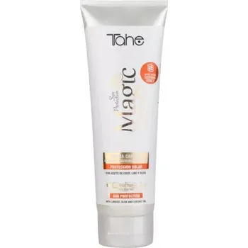 Vlasová regenerace TAHE Magic Rizos booster pro krásné vlnité vlasy s ochranou proti slunci (250 ml)