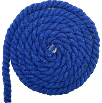 Tkaničky do bot Kulaté tkaničky - extra silné, jeden pár - Tmavě modré, 120 cm