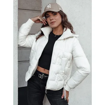 Dámská bunda DSTREET FASHWARM BÍLÁ XXL