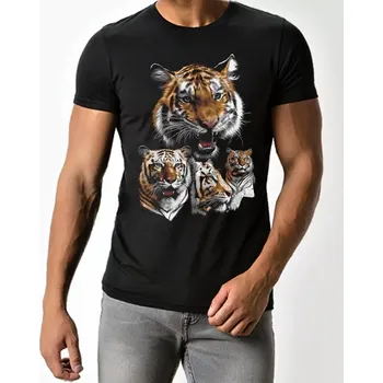 Tričko s tygrem , tygr , hlava tygra XXL (Trička Moon River)