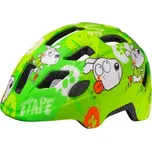 Etape – dětská cyklistická přilba KITTY 2.0, zelená - XS/S 48-52 cm