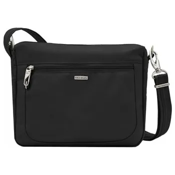Taška přes rameno Travelon Anti-theft Black Crossbody Classic