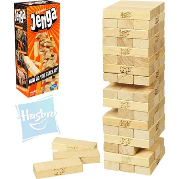 Volný čas HASBRO HRA Jenga set 54 dílků v krabičce Dřevo *SPOLEČENSKÉ HRY* | 140900
