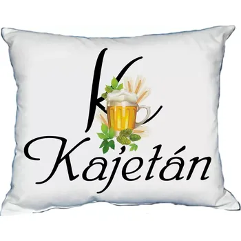 Dekorativní polštářek Moon River KAJETÁN polštář s pánským jménem velikost 30x40 cm