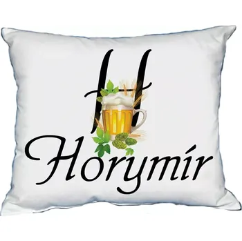 Dekorativní polštářek Moon River HORYMÍR polštář s pánským jménem velikost 30x40 cm (polštářek pánské jméno )