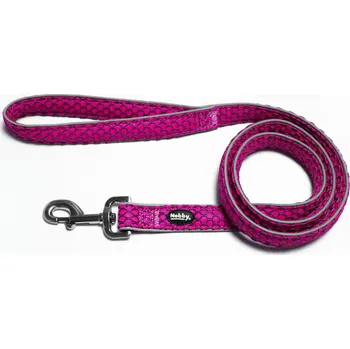 Vodítko pro psa Nobby ploché vodítko MESH AIR růžová XS-S 120cm