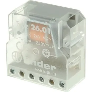 Stykač Modulární krokové relé SPST Montáž do panelu 24V ac 26 Series