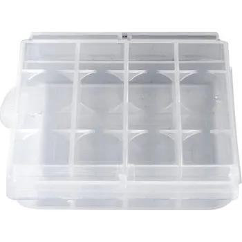 Držák baterie BasicNature Box na baterie pro 4 baterie průhledný