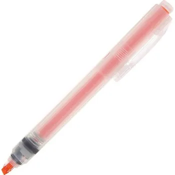 Zvýrazňovač Zvýrazňovač MUJI "CLICKER" 1-4mm, oranžový