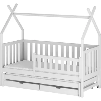 Postel Legno Dětská rozkládací postel Tutis bílá Rozměr (cm): 90x200