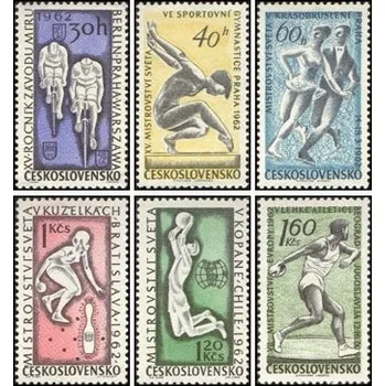 Sběratelství Sport 1962 - čistá - č. 1227-1232