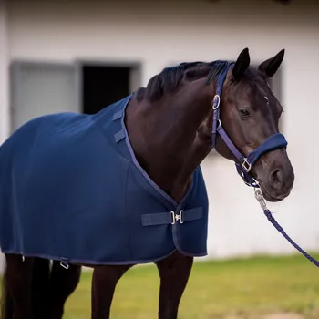 Deka pro koně BUSSE Liner k dekám 3D Air Pro BUSSE, fleecový, navy Délka zad: 128 cm