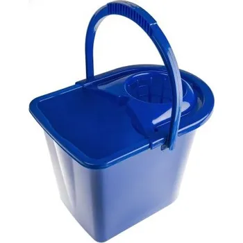 kbelík Kbelík pro mop 12L Plast, Modrá s rukojetí