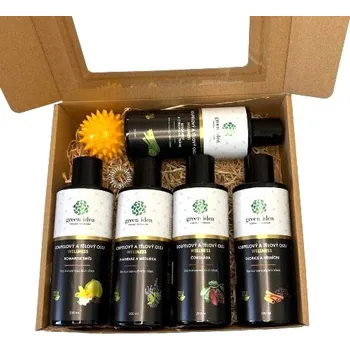 Kosmetická sada Dárková sada na masáže - koupelové a masážní oleje