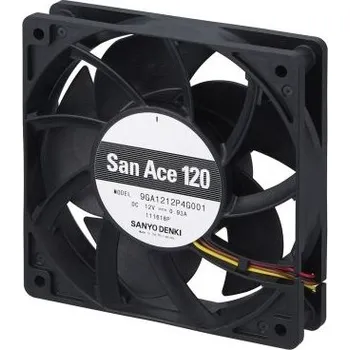 PC ventilátor Sanyo DenkiAxiální ventilátor 12 V DC DC 11.16W930mA, 120 x 120 x 25mm