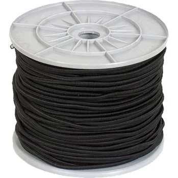 Lano Origin Outdoor Gumová šňůra 2 mm, 500 m černá