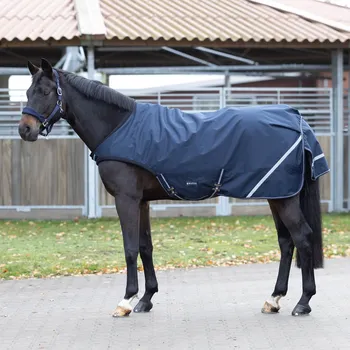 Deka pro koně BUSSE Deka pracovní Walker BUSSE, nepromokavá, 100 g, navy Délka zad: 135 cm
