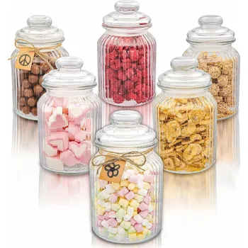 Dóza na potraviny Zeller Present Skleněná dóza, velký objem 3,8l NOSTALGIA