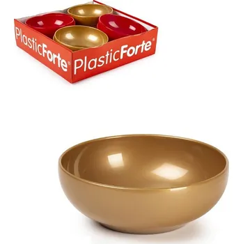 mísa d16 - (0,8l) STILO zlatá/červená UH, 1ks