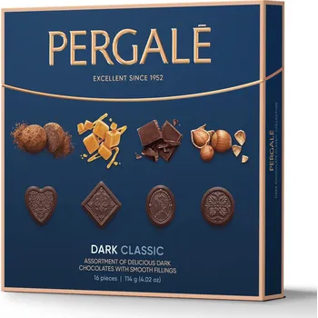 Bonboniéra Pergale Dark Chocolate Classic Collection 114g