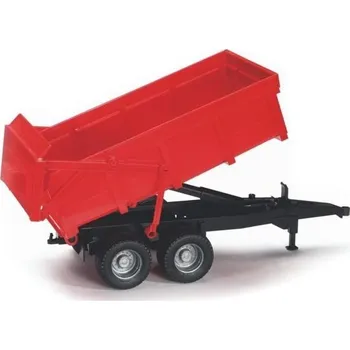 Hračka BRUDER 02211 (2211) Přívěs - automatická stěna - červený | AS84