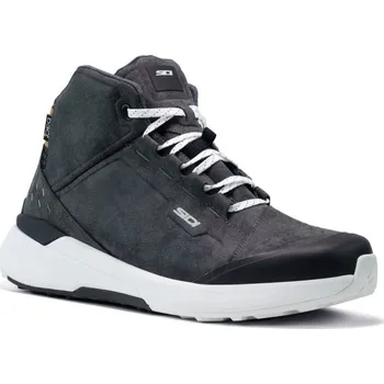 Moto obuv NUCLEUS SUEDE WP black/white 40