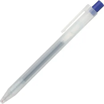 Gelové pero MUJI "CLICKER" 0,3mm, modré