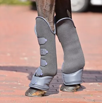 Ochrana nohy a ocasu BUSSE Chrániče transportní 3D Air Effect BUSSE, pár, grey FULL zadní